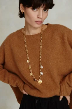 Chan Luu Necklaces^Anya Necklace Gold Mix
