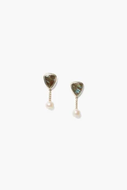 Chan Luu Earrings^Aria Drop Earrings Silver