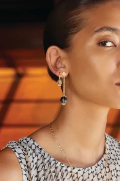 Chan Luu Earrings^Balloon Earrings Smoky Quartz