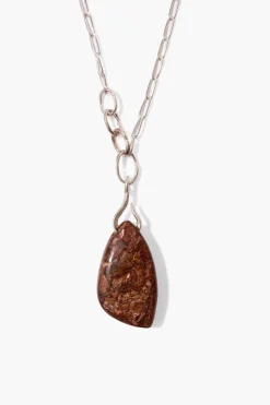 Chan Luu Necklaces^Bronzite Tablet Pendant Necklace