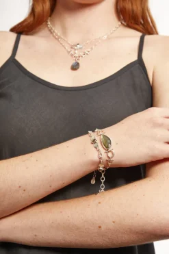 Chan Luu Bracelets^Cheval Bracelet Silver Labradorite