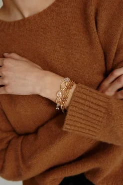 Chan Luu Bracelets^Dresden Naked Wrap Bracelet Gold Mix