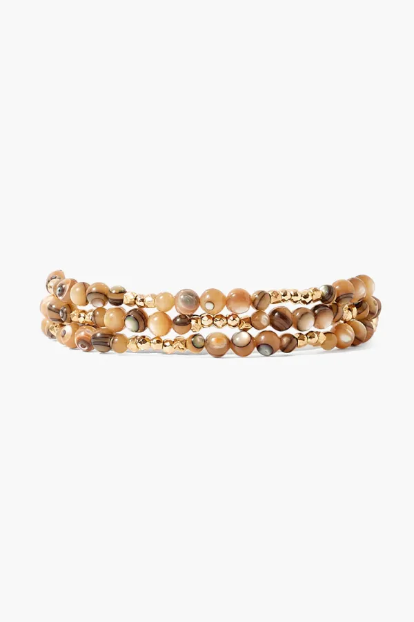 Chan Luu Bracelets^Granada Naked Wrap Bracelet Abalone