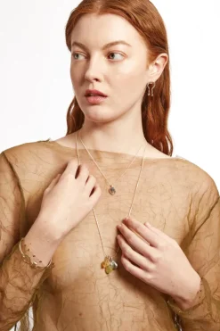 Chan Luu Necklaces^Grove Charm Necklace Silver Mix