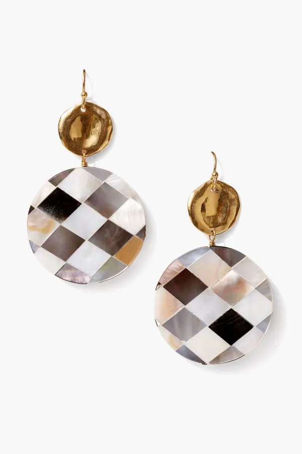 Chan Luu Earrings^Harlequin Earrings Black Mop