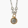 Chan Luu Necklaces^Imperatrice Coin Necklace Silver Mix