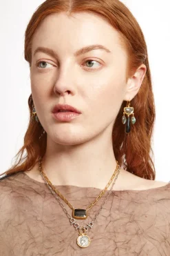 Chan Luu Necklaces^Imperatrice Coin Necklace Silver Mix