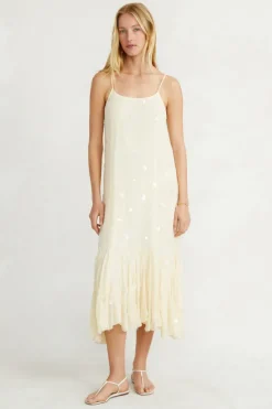 Chan Luu Dresses^Isabella Dress Cloud Cream