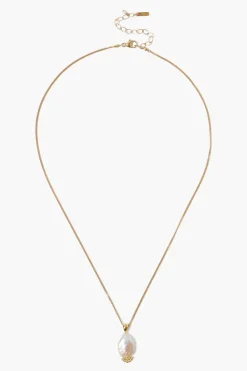 Chan Luu Necklaces^Jaya Pendant Necklace White Pearl