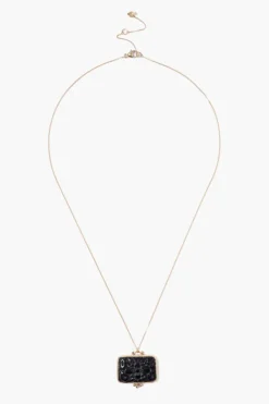 Chan Luu Necklaces^14K Acacia Necklace Black Obsidian