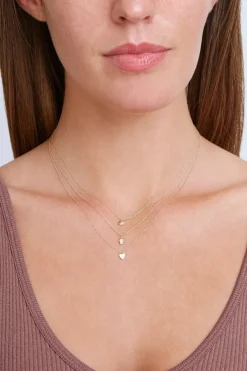 Chan Luu Necklaces^14K Gold Evil Eye Necklace With Diamond Inlay
