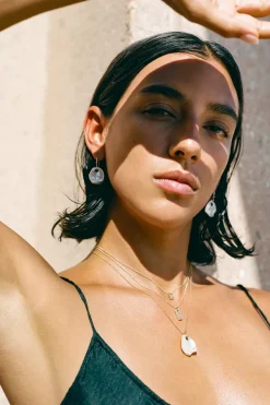 Chan Luu Earrings^14K Kilauea Earrings White Pearl