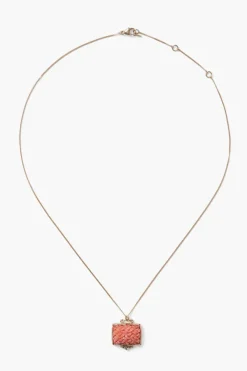 Chan Luu Necklaces^14K Mermaid'S Basket Necklace Coral