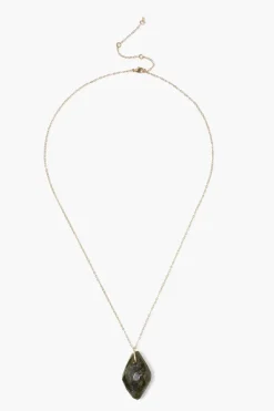 Chan Luu Necklaces^14K River Necklace Green Garnet