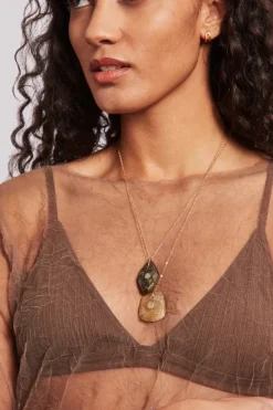 Chan Luu Necklaces^14K River Necklace Rutilated Quartz