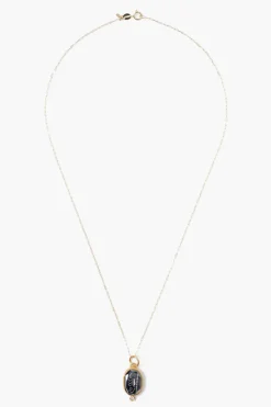 Chan Luu Necklaces^24K Scorpion Necklace Hematite