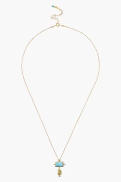 Chan Luu Necklaces^Levi Necklace Turquoise Mix