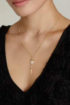 Chan Luu Necklaces^Lisbeth Necklace Moonstone Mix