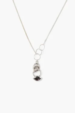 Chan Luu Necklaces^Mano Evil Eye Charm Necklace Hypersthene