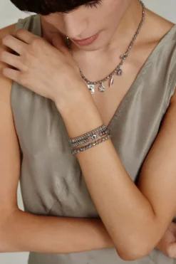 Chan Luu Bracelets^Mano Triple Wrap Bracelet Labradorite