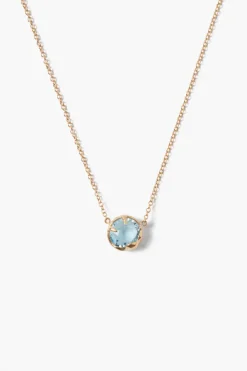 Chan Luu Necklaces^March Birthstone Necklace Aquamarine Crystal