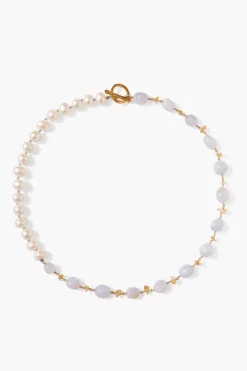 Chan Luu Necklaces^Meridian Necklace Blue Chalcedony
