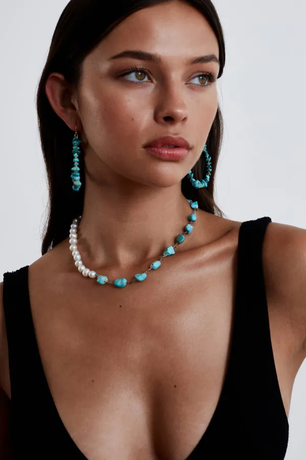 Chan Luu Necklaces^Meridian Necklace Turquoise