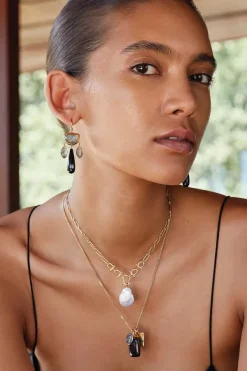 Chan Luu Necklaces^Minerva Charm Necklace Hypersthene