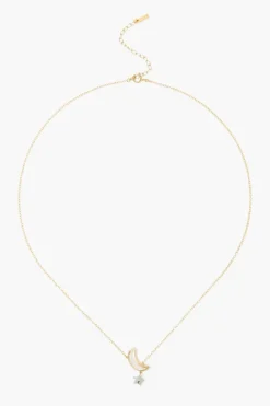 Chan Luu Necklaces^Moon And Star Necklace Labradorite