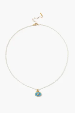 Chan Luu Necklaces^Mya Evil Eye Necklace Turquoise Mix