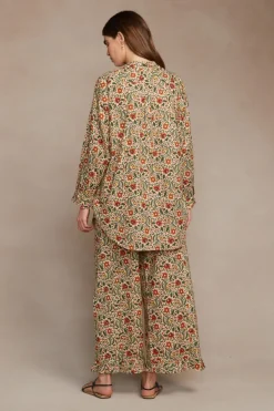 Chan Luu Loungewear^Noelle Block Print Set Pine
