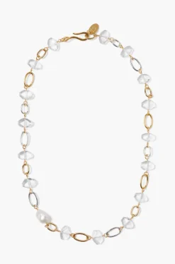 Chan Luu Necklaces^Noor Crystal Necklace Gold Mix