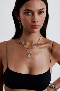 Chan Luu Necklaces^Ostia Charm Necklace Fluorite