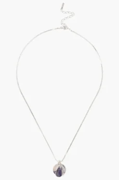 Chan Luu Necklaces^Paz Coin Necklace Iolite
