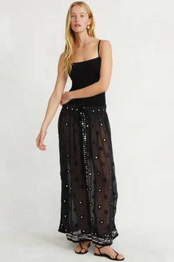 Chan Luu Dresses^Phoebe Embroidered Dress Total Eclipse