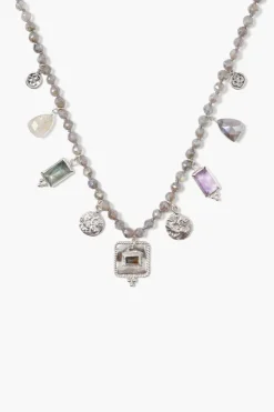 Chan Luu Necklaces^Pilar Charm Necklace Labradorite Mix