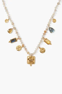 Chan Luu Necklaces^Pilar Charm Necklace Rutilated Quartz