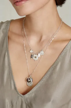 Chan Luu Necklaces^Pilar Necklace Silver Mix