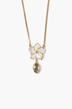 Chan Luu Necklaces^Plumeria Drop Necklace Labradorite Mix
