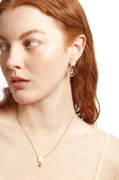 Chan Luu Necklaces^Plumeria Drop Necklace Labradorite Mix