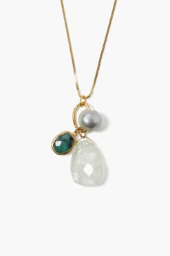Chan Luu Necklaces^Provence Charm Necklace Seafoam Mix