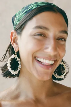 Chan Luu Earrings^Seychelles Hoop Earrings White Mop
