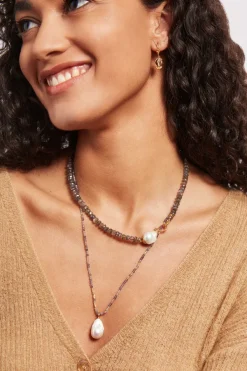 Chan Luu Necklaces^Sophia Necklace Iolite Mix