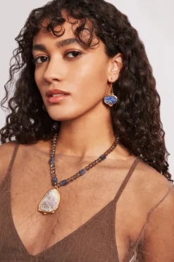 Chan Luu Necklaces^Taj Necklace Iolite Mix