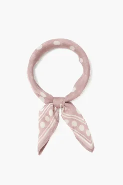 Chan Luu Bandanas^Woodrose Polka Dot Bandana
